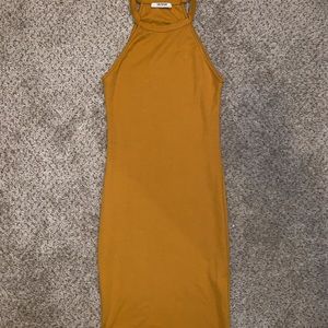 Mustard dress